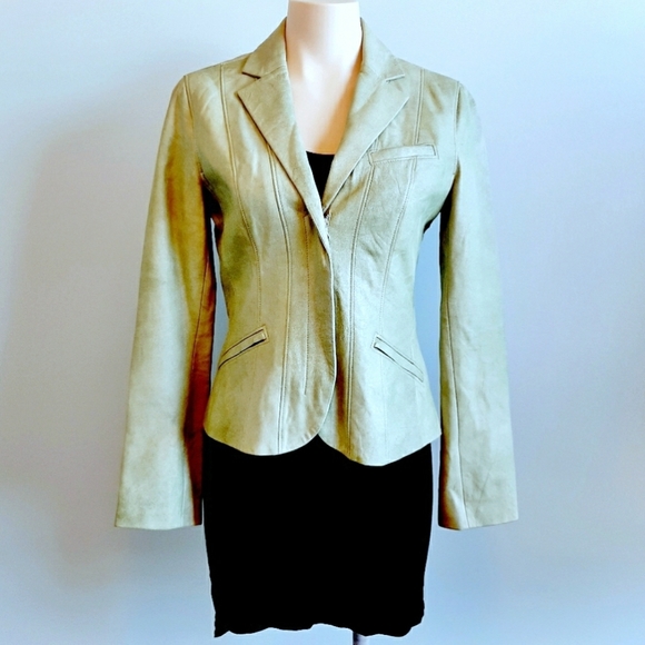 A/X Armani Exchange NWOT genuine leather jacket - Picture 1 of 8